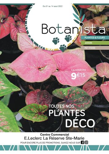 Catalogue BOTANISTA
