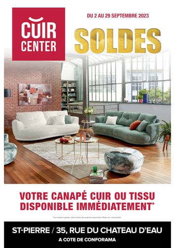 Catalogue CUIR CENTER Saint-Denis