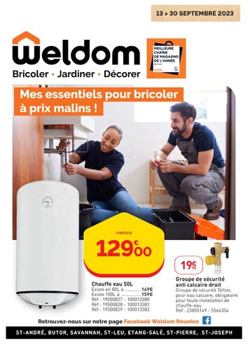 Catalogue WELDOM Saint-Denis